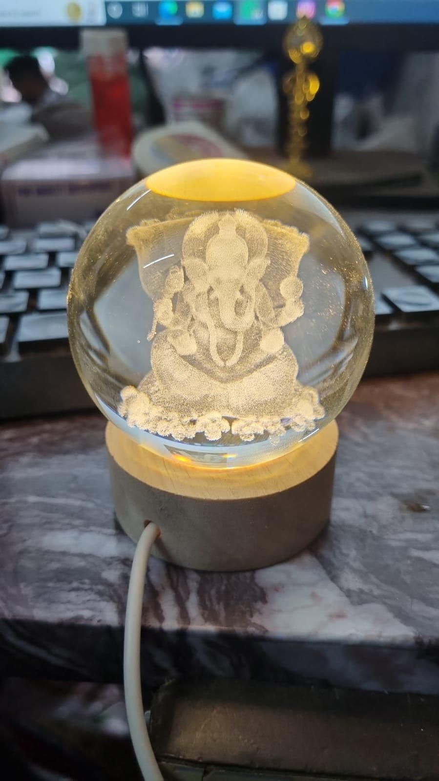 Ganesh Crystal LED Lamp 2e007i-my