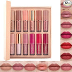 Velvet Matte Liquid Lipstick Set 12Pcs 2e007i-my
