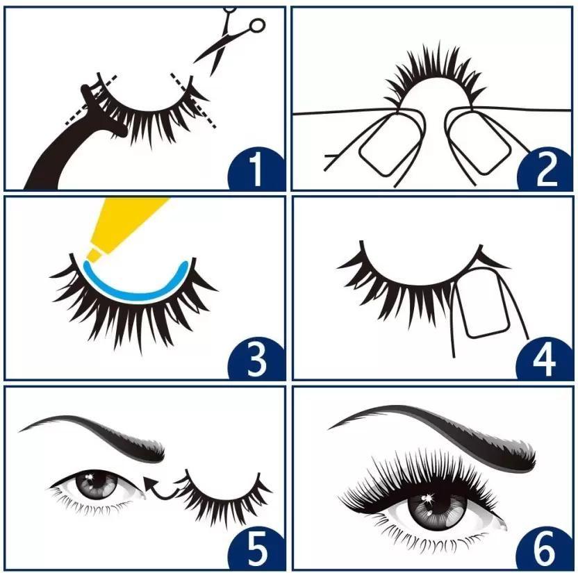 Bonjour 3d Eyelashes With Glue 2e007i-my