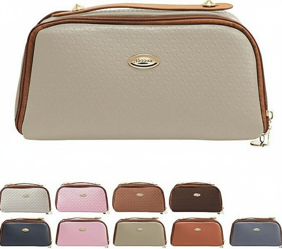 Double Zipper Cosmetics Bag 2e007i-my