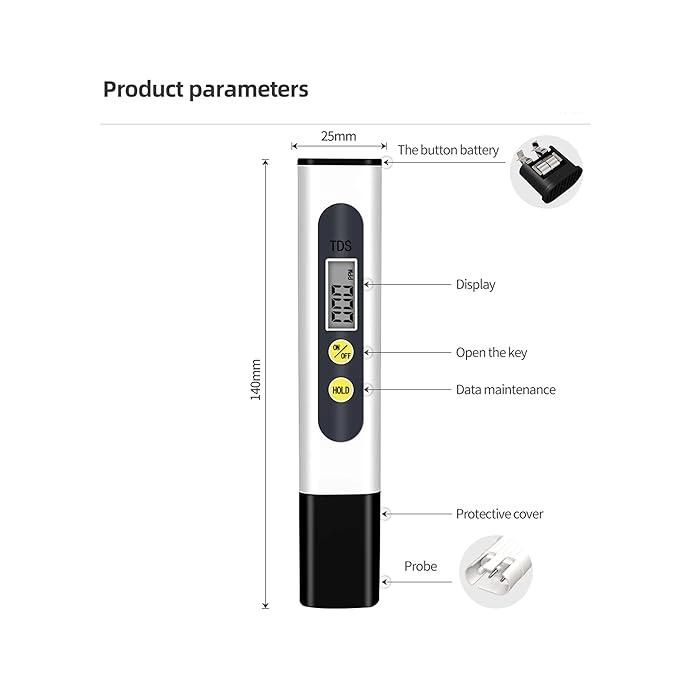 Water TDS Meter Tester 2e007i-my