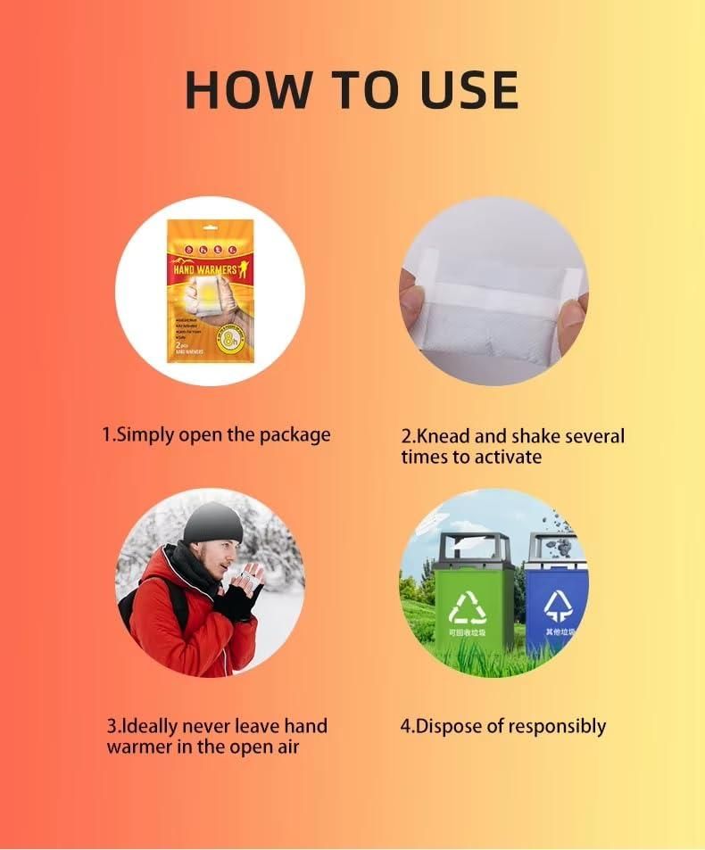 Disposable Hand, Foot & Toe Warmers (Pack of 1) 2e007i-my