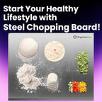 Stainless Steel Chopping Board (35x31cm) 2e007i-my
