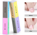 Nail Files for Natural and Acrylic Nails (Multicolor) 2e007i-my