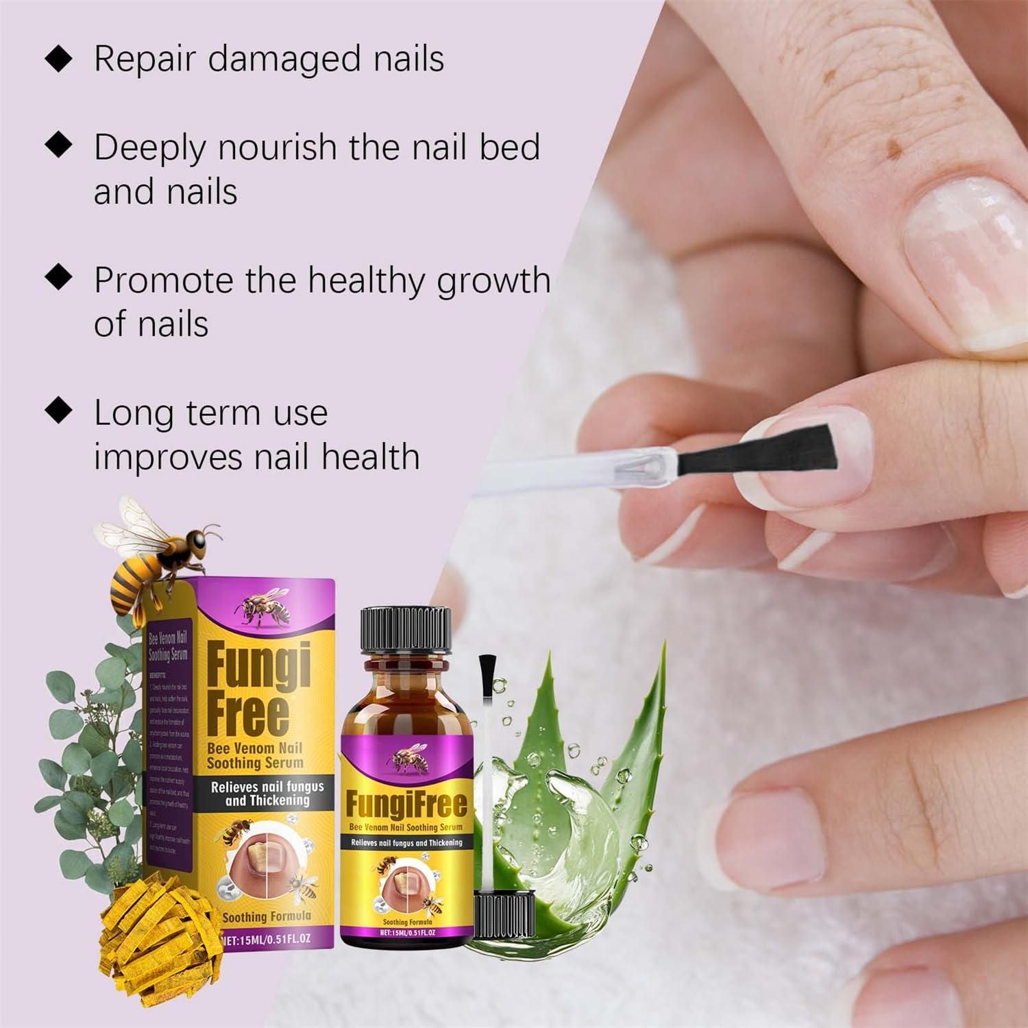 Fungi Free Bee Venom Nail Treatment Solution Serum (15ml) 2e007i-my