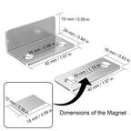 L Shaped Door Magnets Pack of 2 2e007i-my