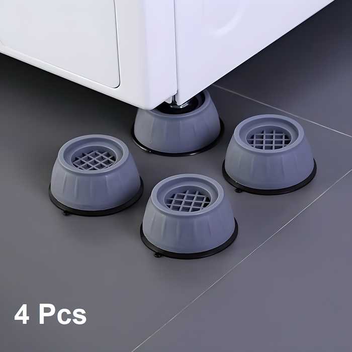 Anti Vibration Pad-Anti-vibration Pads For Washing Machine - 4 Pcs Shock Proof Feet For Washer ? Dryer, Great For Home, Laundry Room, Kitchen, Washer, Dryer, Table, Chair, Sofa, Bed (4 Units) 2e007i-my