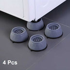 Anti Vibration Pad-Anti-vibration Pads For Washing Machine - 4 Pcs Shock Proof Feet For Washer ? Dryer, Great For Home, Laundry Room, Kitchen, Washer, Dryer, Table, Chair, Sofa, Bed (4 Units) 2e007i-my