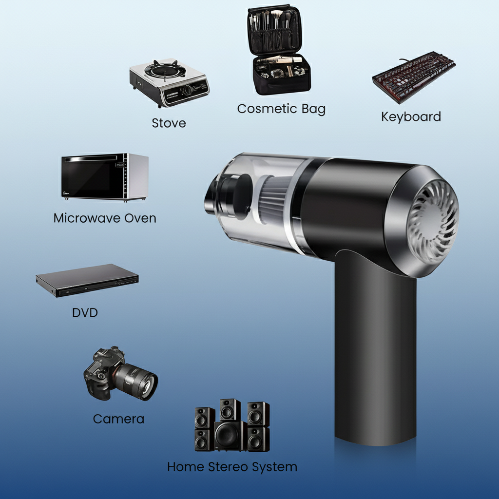 Portable Air Duster Wireless Vacuum Cleaner 2e007i-my