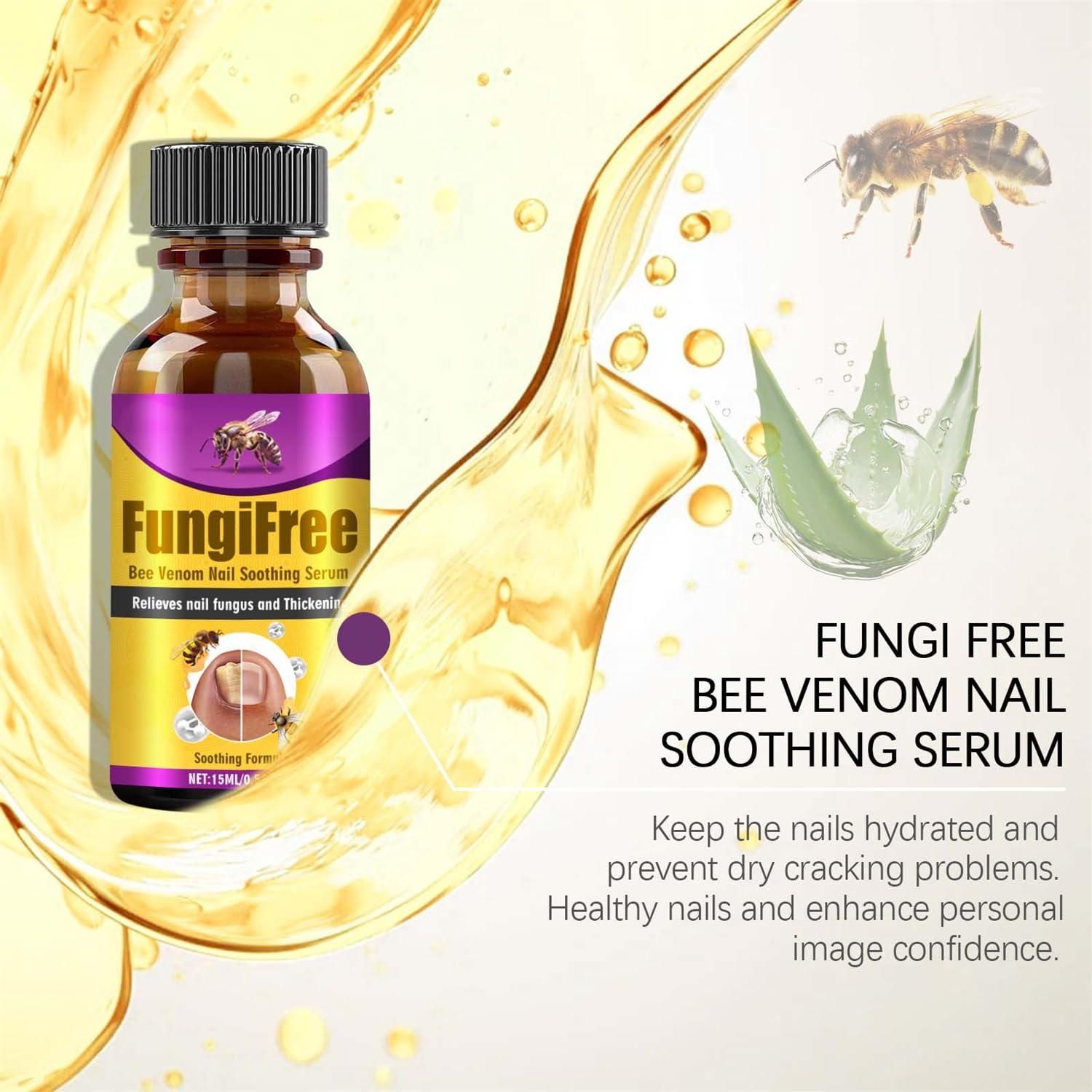 Fungi Free Bee Venom Nail Treatment Solution Serum (15ml) 2e007i-my