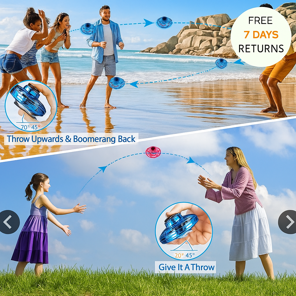 Magic Flying Orb Spinner Outdoor Toys – Assorted Color 2e007i-my